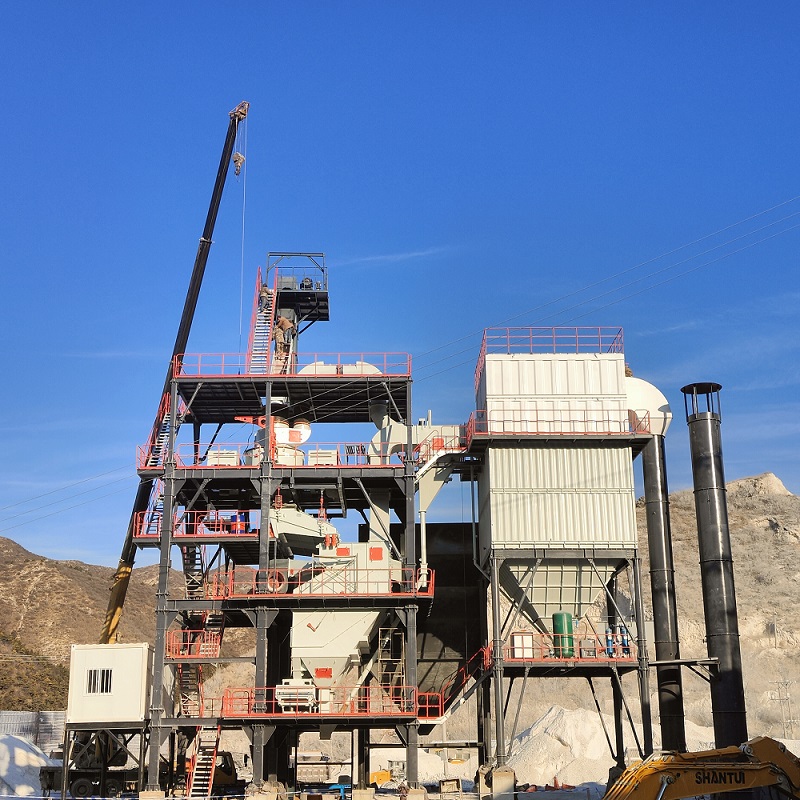 干法制砂樓，不受水源環境限制，一年四季都可生產